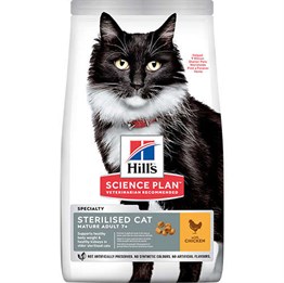 Hills Science Plan 1,5 kg Tavuklu Kısırlaştırılmış Yaşlı Kedi Maması