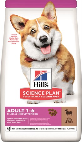 Hills Science Plan  6 kg Küçük ve Mini Irk Kuzu Etli Yetişkin Köpek Maması
