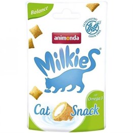 Animonda Milkies Balance 30 gr Tahılsız ve Omega 3 Vitaminli Kedi Ödülü