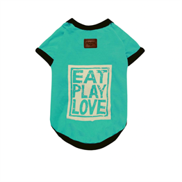 Alphadog Eat Play Love T-shirt Yeşil