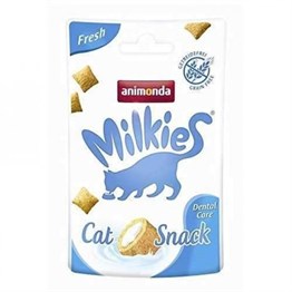 Animonda Milkies Fresh Dental 30 gr Tahılsız Diş Sağlığı Kedi Ödülü