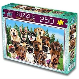 Sevimli Köpekler Puzzle 250 Parça