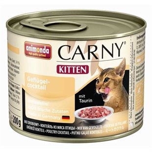 Animonda Carny Kitten 200 gr Kümes Hayvanlı Yavru Kedi Konservesi