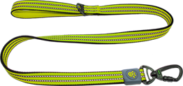 Doco Vario Reflektörlü Çift Katmanlı Neon Sarı Gezdirme Kayışı 1,5 cm x 120 cm