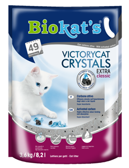 Biokats Silica Kedi Kumu VictoryCat Crystals Extra 3,6 kg-8,2 lt