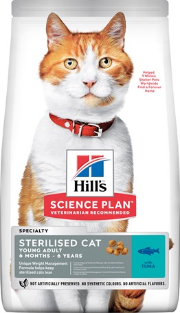 Hills Science Plan 1,5 kg Ton Balıklı Kısırlaştırılmış Yetişkin Kedi Maması
