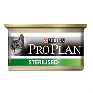 Pro Plan Sterilised Somonlu Kısırlaştırılmış Yetişkin Kedi Konservesi 85 Gr