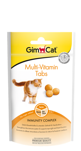 Gimcat Multivitamin Tabs Vitaminli Kedi Ödülü 40 gr
